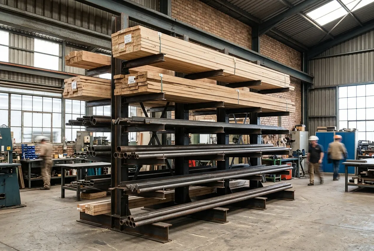 Maatwerk draagarmstellingen voor lange goederen